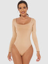 Body à manches longues - leotard sophistiqué pour femmes
