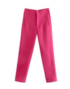 Pantalons chino femme - coupe ajustée pour des occasions décontractées et habillées