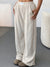 Pantalons de détente apricot doux pour femmes - tenue décontractée pour se relaxer au quotidien