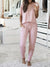 Ensemble de loungewear pour femmes - top et pantalon ample en tissus doux pour un style décontracté