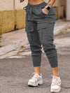 Pantalons cargo légers pour femmes - trousers décontractés polyvalents avec poches