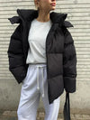Doudoune oversize - manteau matelassé pour femmes