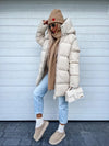 Doudoune oversize - manteau matelassé pour femmes
