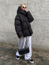 Doudoune oversize - manteau matelassé pour femmes
