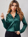 Blouse léopard légère pour femmes - un style décontracté au quotidien