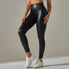 Pantalons en cuir pour femmes - tenue décontractée chic