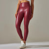 Pantalons en cuir pour femmes - tenue décontractée chic