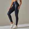 Pantalons en cuir pour femmes - tenue décontractée chic