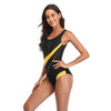 Maillot de bain une pièce sporty pour femmes avec découpe au dos - mode balnéaire élégante pour la piscine et la plage