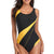 Maillot de bain une pièce sporty pour femmes avec découpe au dos - mode balnéaire élégante pour la piscine et la plage