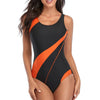 Maillot de bain une pièce sporty pour femmes avec découpe au dos - mode balnéaire élégante pour la piscine et la plage