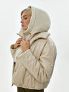 Écharpe matelassée - accessoire tendance pour l'hiver