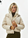 Écharpe matelassée - accessoire tendance pour l'hiver