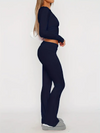Ensemble à flare en 2 pièces - loungewear chic pour femmes