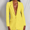 Ensemble blazer et pantalon 2 pièces - tenue élégante pour femmes