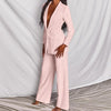 Ensemble blazer et pantalon 2 pièces - tenue élégante pour femmes