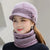Ensemble chapeau et écharpe d'hiver pour femmes - accessoire en fausse fourrure luxueuse