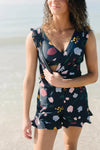 Ensemble de bain 2 pièces - maillot de bain élégant avec soutien-gorge intégré