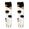 Ensemble de chaussettes en forme de patte de chat - 3 paires douces et chaudes