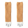 Ensemble de chaussettes en forme de patte de chat - 3 paires douces et chaudes