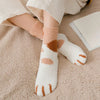 Ensemble de chaussettes en forme de patte de chat - 3 paires douces et chaudes