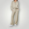 Ensemble de détente 2 pièces - haut zippé doux et pantalons larges