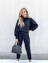 Ensemble de détente 2 pièces - jogging chic et haut tendance
