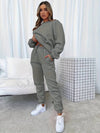 Ensemble de détente 2 pièces - sweat à capuche et joggers pour femmes