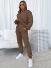 Ensemble de détente 2 pièces - sweat à capuche et joggers pour femmes