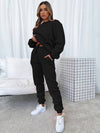 Ensemble de détente 2 pièces - sweat à capuche et joggers pour femmes