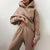 Ensemble de détente 2 pièces - sweat à capuche et jogging tendance pour femmes