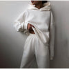Ensemble de détente 2 pièces - sweat à capuche pour femmes