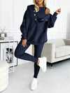 Ensemble de détente 3 pièces - tenue athlétique élégante pour femmes