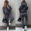 Ensemble de jogging 2 pièces - tenue décontractée tendance pour femmes