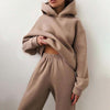Ensemble de jogging oversized 2 pièces - loungewear féminin douillet