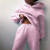 Ensemble de jogging oversized 2 pièces - loungewear féminin douillet