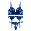 Ensemble de lingerie 2 pièces - bralette et culotte florale délicate