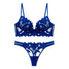 Ensemble de lingerie 2 pièces - bralette et culotte florale délicate