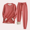 Ensemble de loungewear 2 pièces - sweat-shirt doux en polaire et joggers
