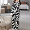 Ensemble de pyjama d'hiver 2 pièces - ensemble de détente chic pour femmes