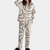 Ensemble de pyjama luxe blanc en 2 pièces pour femmes - vêtements d'intérieur chic