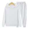 Ensemble de survêtement 2 pièces - hoodie et joggers noirs chic pour femmes