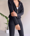 Ensemble en tricot 2 pièces - hoodie tendance et joggings assortis