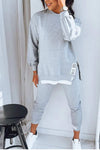 Ensemble lounge 2 pièces - loungewear en tissu doux pour la maison