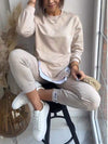 Ensemble lounge 2 pièces - loungewear en tissu doux pour la maison