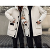 Ensemble parka d'hiver 2 pièces - manteau isolé avec capuche pour femmes