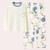 Ensemble pyjama 2 pièces - pyjamas pour femmes crème avec imprimé canard