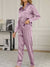 Ensemble pyjama satin 2 pièces - élégance pour dames
