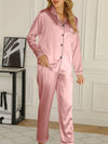 Ensemble pyjama satin 2 pièces - élégance pour dames