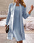 Ensemble robe manteau en dentelle - tenue sophistiquée pour les femmes